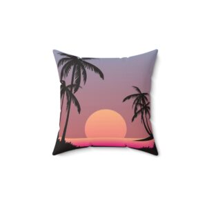 Spun Polyester Square Pillow
